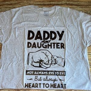 NWOT Craftee_Creations Custom Daddy…Daughter T-Shirt